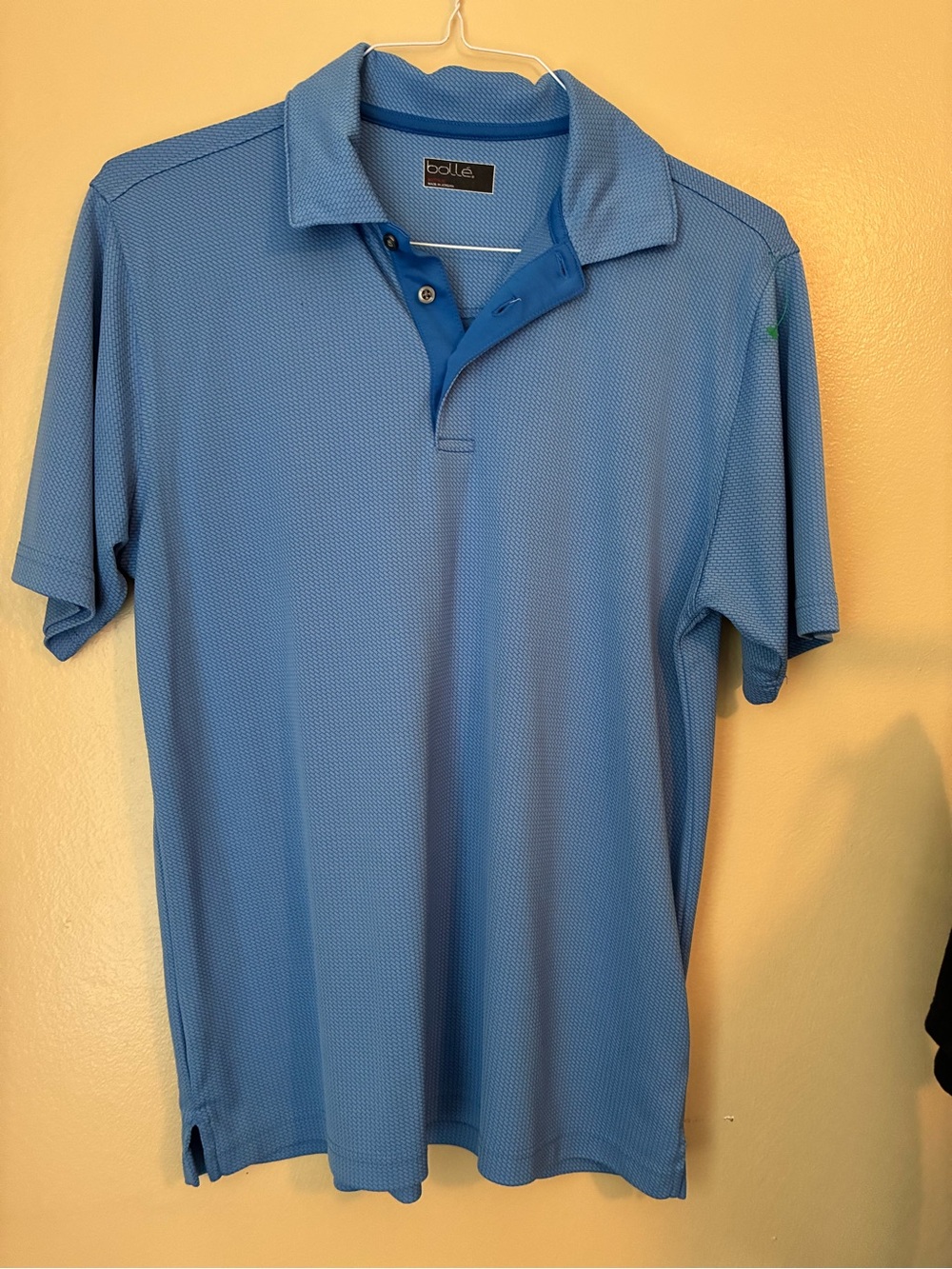 bolle Light Blue Men's Performance Polo